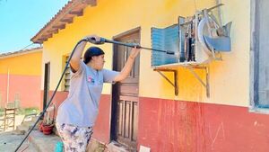 Con capacitación del SINAFOCAL, estudiantes reparan aires acondicionados de su institución