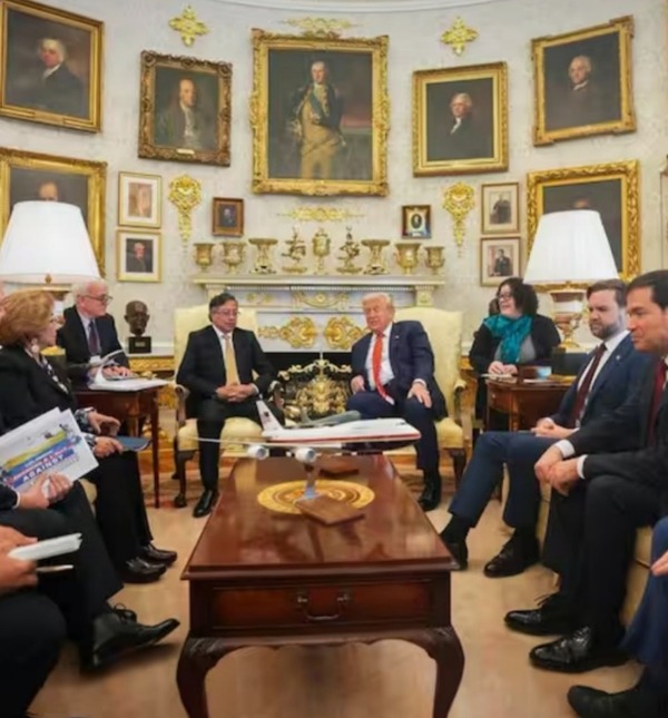 Popular / Trump recibió a Petro en la Casa Blanca