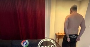 Capturan a un alto mando del PGC que vivía en una fortaleza en la frontera con Pedro Juan