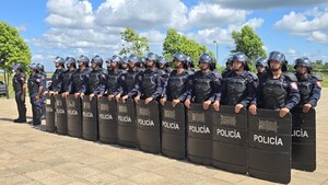 Concepción ya cuenta con unidad de antidisturbios propia con egreso de 24 nuevos agentes