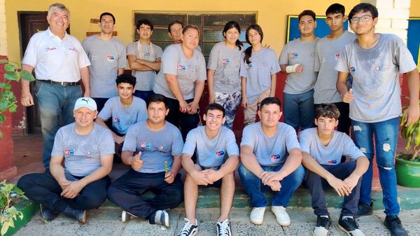 Villeta: Estudiantes reparan su colegio con Sinafocal
