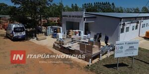 EBY ENTREGÓ EQUIPAMIENTO PARA PABELLÓN ONCOLÓGICO DEL HOSPITAL DE CAAZAPÁ