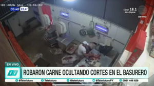 Empleados de supermercado caen por millonario robo de carne en San Lorenzo