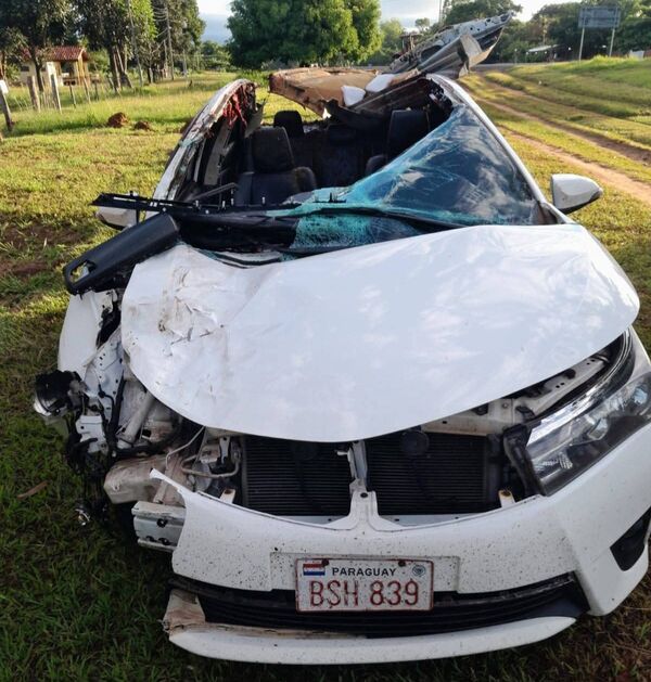Animal suelto provocó grave accidente en Yby Yaú - Concepción al Día