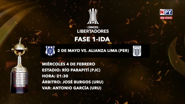 2 de Mayo hace su debut histórico en la Copa Libertadores