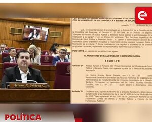 Denuncian presunto tráfico de influencias en el Hospital Distrital de Horqueta: apuntan al diputado Arturo Urbieta por “pedido político” de destitución - Canal-E