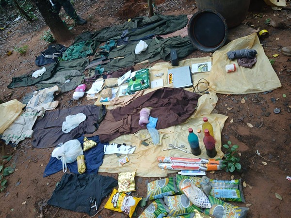 EPP: Hallan caleta con datos clave en Yby Yaú