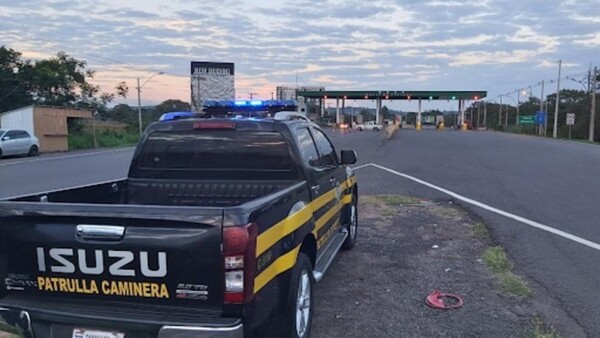 Caminera “comió” platita que karai acababa de ganar