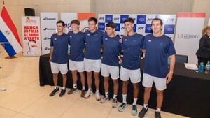 Con Dani Vallejo al frente, el equipo paraguayo apunta a la Davis