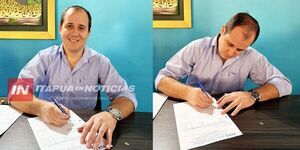 CARLOS PEREIRA INSCRIBIÓ SU CANDIDATURA A LA INTENDENCIA DE ENCARNACIÓN