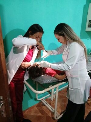 Alto Paraná: equipo de USF extrae grano de maíz de fosa nasal de una niña