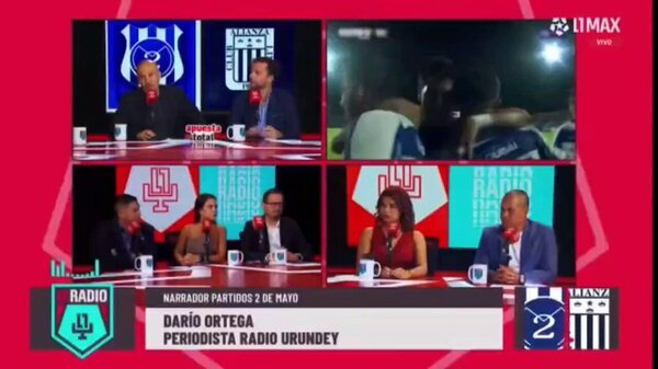Popular / (VIDEO) ¡Pelada pasó periodista paraguayo en tevé peruana!