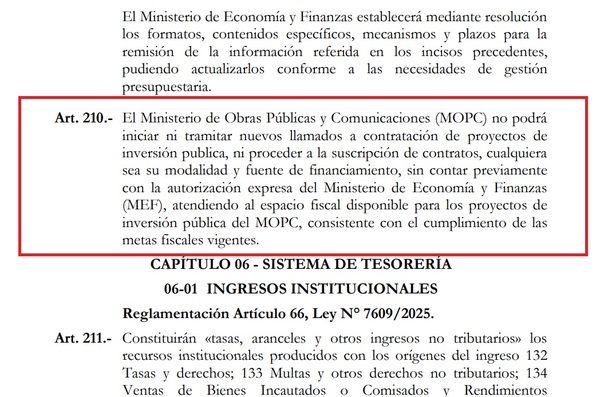 Decreto 5.331: Cuestionan “superpoder” del Ministerio de Economía que “paralizaría” obras públicas
