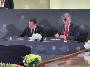 Paraguay refuerza alianza estratégica con Estados Unidos y se suma a iniciativa sobre minerales críticos