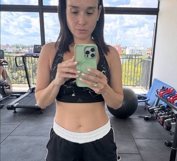 Festejó un mes en el gym: "Estoy por tener el cuero de Ana Ríos"