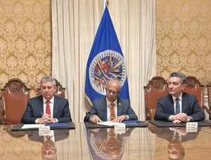 TSJE y OEA firman acuerdo de cooperación electoral 2026
