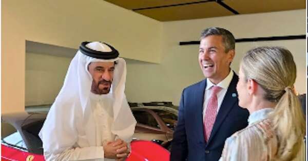 La Nación / Presidente de la FIA recibió a Santi Peña