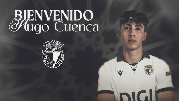 Hugo Cuenca: Nuevo refuerzo del Burgos CF de España