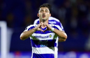 El golazo de Diego Acosta para el debut triunfal de Sportivo 2 de Mayo en la Copa Libertadores