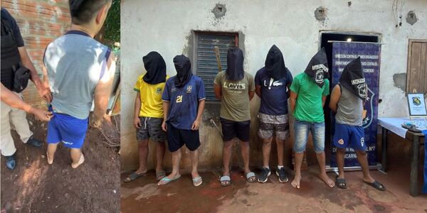 «NARCONALGAS»: TENIAN DROGA ESCONDIDA HASTA EN SUS TRASEROS