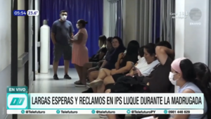Pacientes del IPS Luque denuncian esperas de más de tres horas