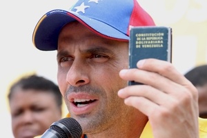 Siete partidos opositores, incluido el de Henrique Capriles, anuncian conversaciones con Caracas