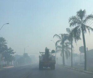 Incendio en Villa Hayes provoca densa humareda que llega hasta Asunción