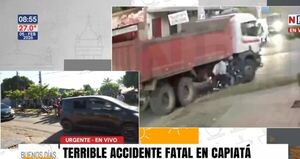 Fatal accidente en Capiatá deja una mujer fallecida