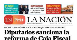 La Nación / LN PM: edición del 5 de febrero