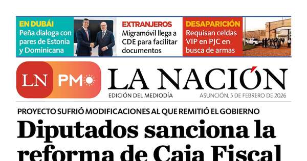 La Nación / LN PM: edición del 5 de febrero