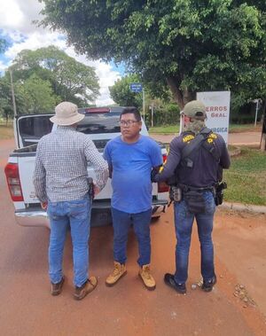 Detienen en Canindeyú a líder indígena vinculado a la estructura criminal de alias “Macho” - La Tribuna