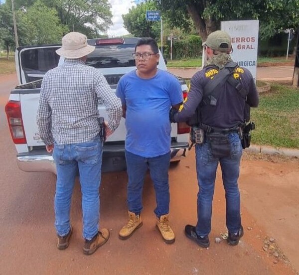 Detienen en Canindeyú a líder indígena vinculado al crimen organizado
