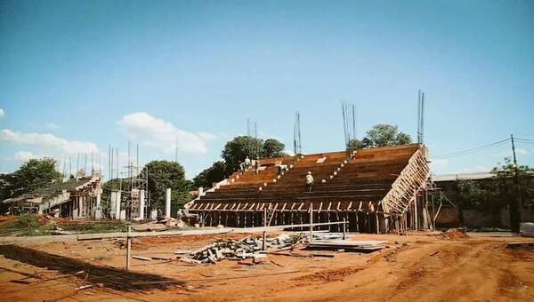 Guaraní muestra el progreso de las obras de su nuevo estadio, que va tomando forma - Guaraní - ABC Color