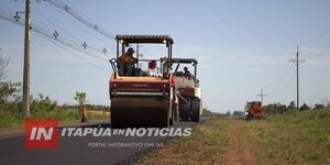 OBRAS EN LA RUTA GRANEROS DEL SUR FORTALECEN LA CONECTIVIDAD EN ITAPÚA