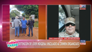 Detención de líder indígena vinculado a la organización criminal liderada por alias “Macho”