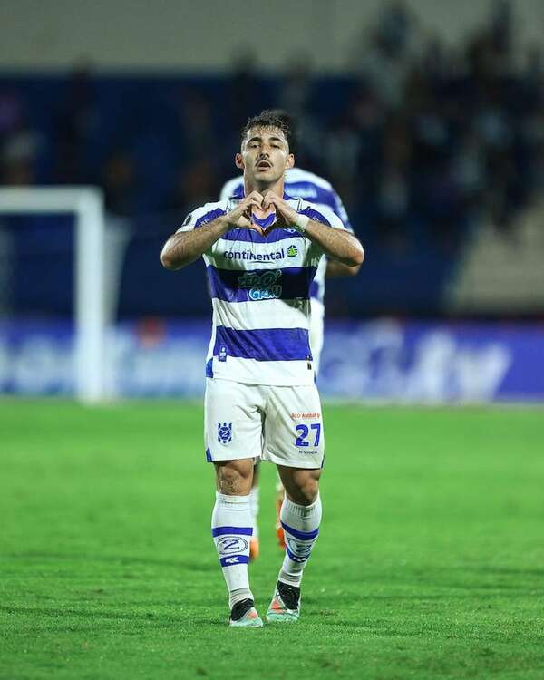 Diego Acosta, el autor  del gol que ilusiona al Sportivo 2 de Mayo - 2 de Mayo - ABC Color