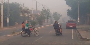 Incendio en Río Verde genera intensa humareda en Asunción y alrededores - ADN Digital