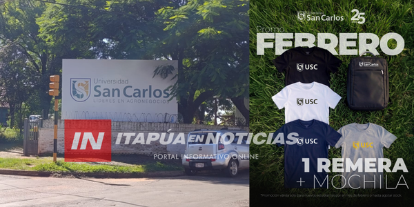 ÚLTIMOS CUPOS PARA EL INICIO DE CLASES EN LA UNIVERSIDAD SAN CARLOS