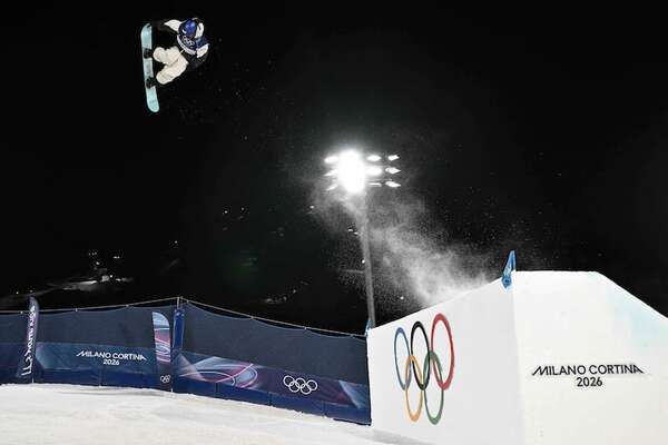 Hiroto Ogiwara lidera la clasificatoria de Big Air de snowboard  - Polideportivo - ABC Color