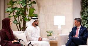 La Nación / Encuentro de Peña con autoridad emiratí apunta a ampliar cooperación en sectores clave