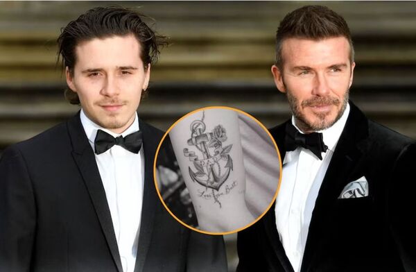 Popular / Después del escándalo, Brooklyn Beckham se mandó borrar tatuaje de su papá, David
