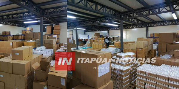 SÉPTIMA REGIÓN SANITARIA RECIBE MEDICAMENTOS POR MÁS DE G. 8.000 MILLONES
