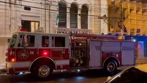 Controlan principio de incendio en sede de la Universidad Columbia - Policiales - ABC Color