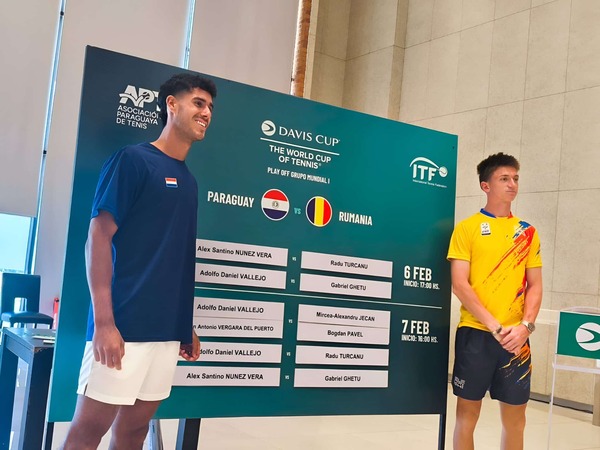 Copa Davis 2026: Paraguay debuta ante Rumania en el CIT