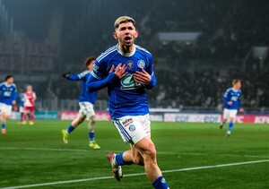 Doblete de Julio Enciso mete al Estrasburgo en cuartos de final de la Copa de Francia