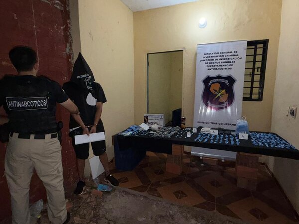 Allanan vivienda e incautan drogas en Anahí - San Lorenzo Hoy