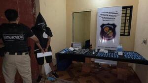 Cae supuesto microtraficante con carga de droga por valor de G. 100 millones en San Lorenzo