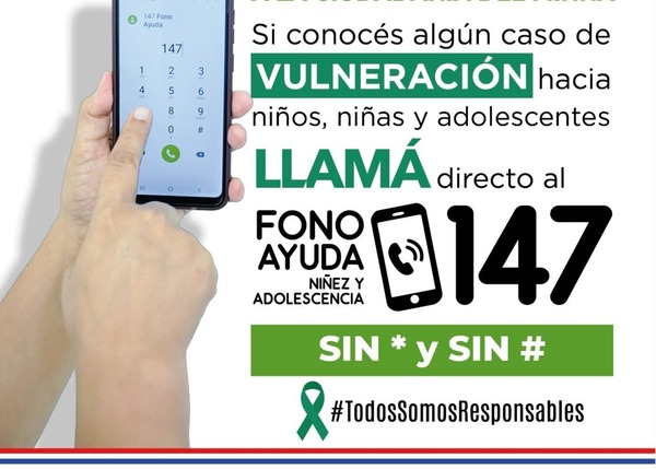 Enero alarmante: más de 1.100 niños en riesgo por maltrato y abandono en Paraguay - ADN Digital