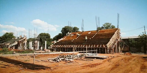Avanza sin pausa la modernización del nuevo estadio Rogelio S. Livieres