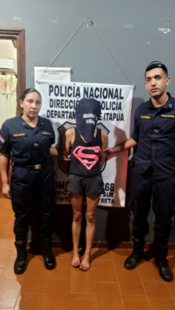 Mujer fue detenida tras denuncia de violencia familiar realizada por sus hijas
